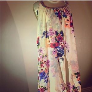 Floral maxi dress